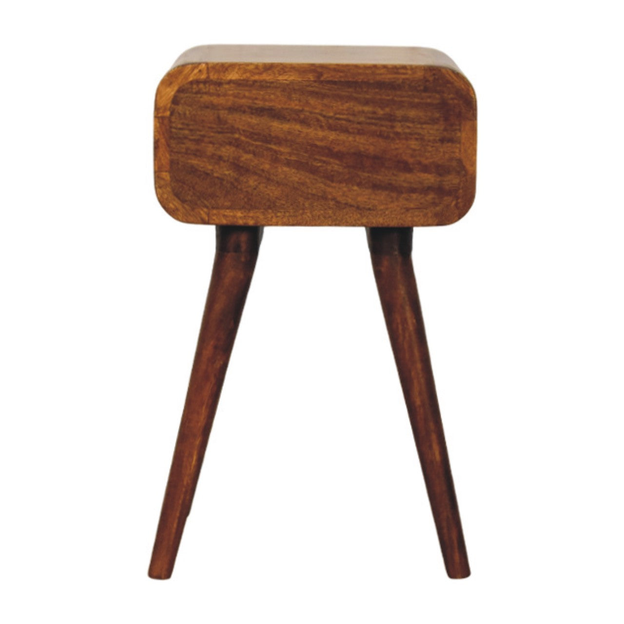 Chestnut Bedside with 1 Drawer Avora Mini