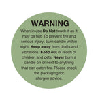 candles, includes Citronella, Summer Tides and Lemongrass
