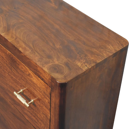 Chest of Drawers in chestnut finish