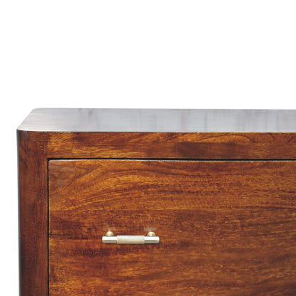 Chest of Drawers in chestnut finish
