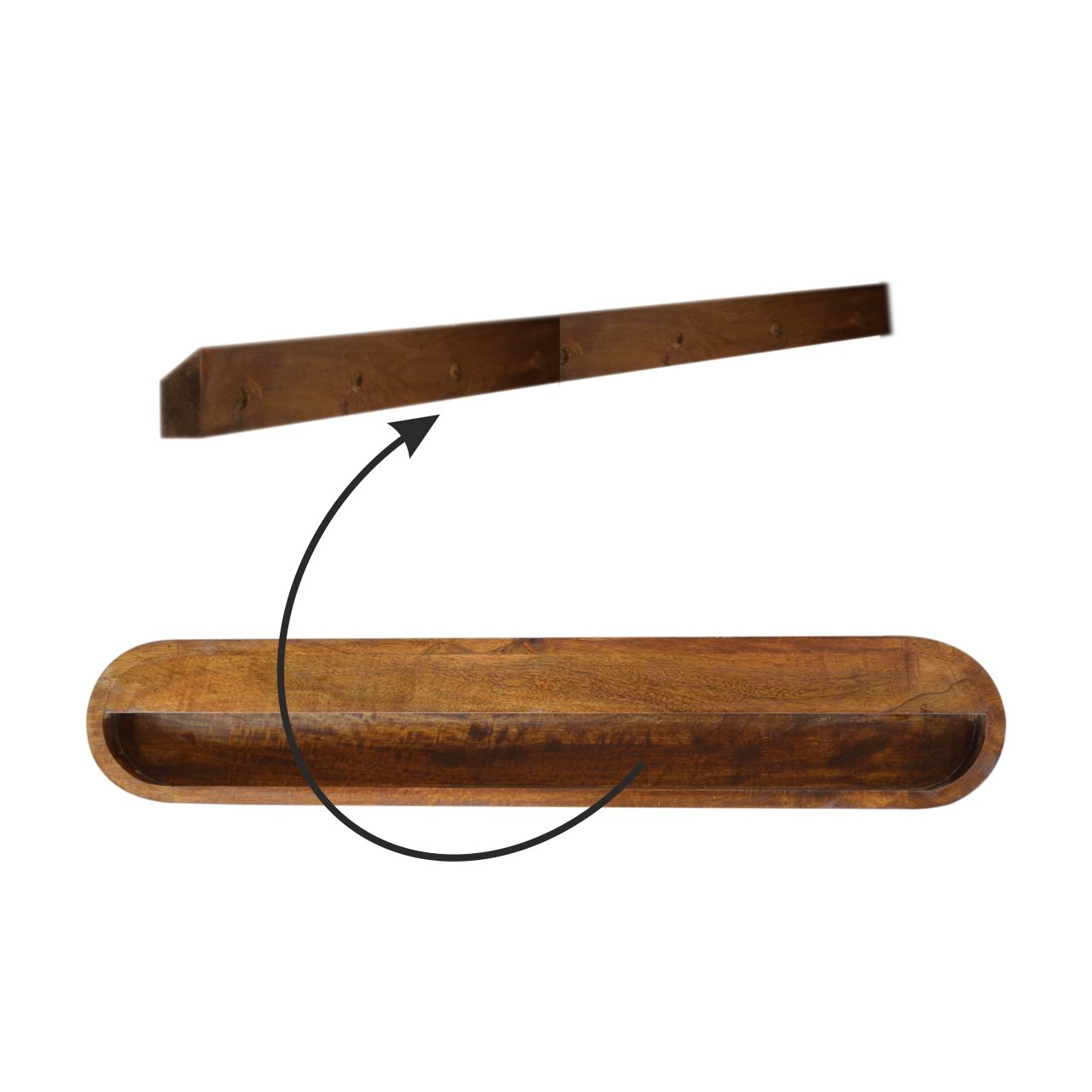Floating Chestnut Console London