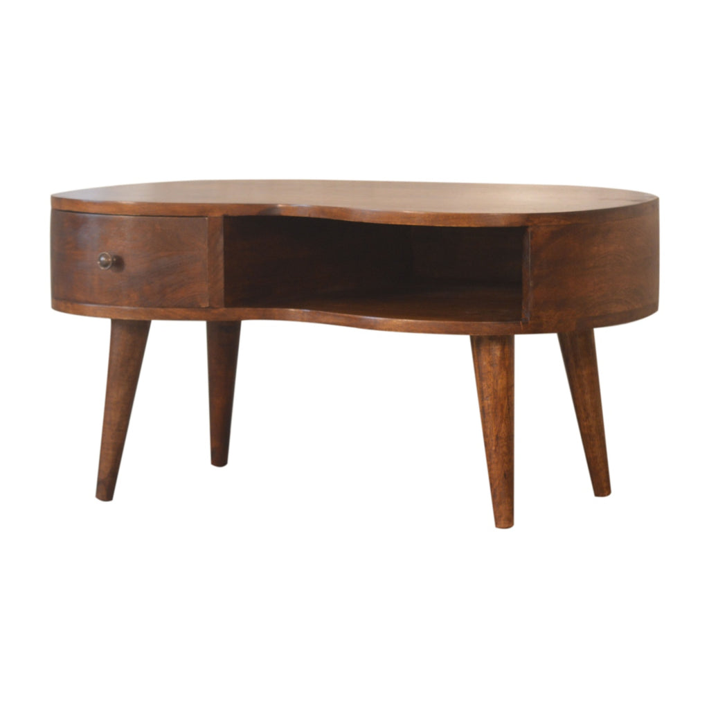 Chestnut Coffee Table Wave