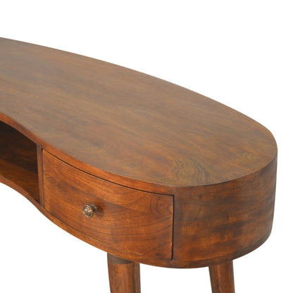 Chestnut Writing Desk Wave