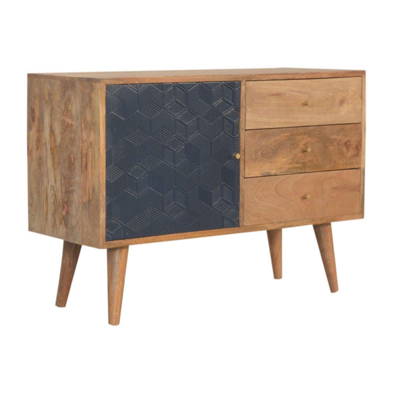 Cabinet with Drawers - Acadia Black