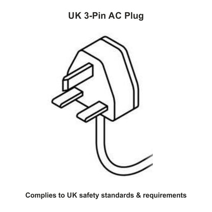 Writing Desk 2 Drawer Cable