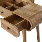 Oak-ish Dressing Table Round