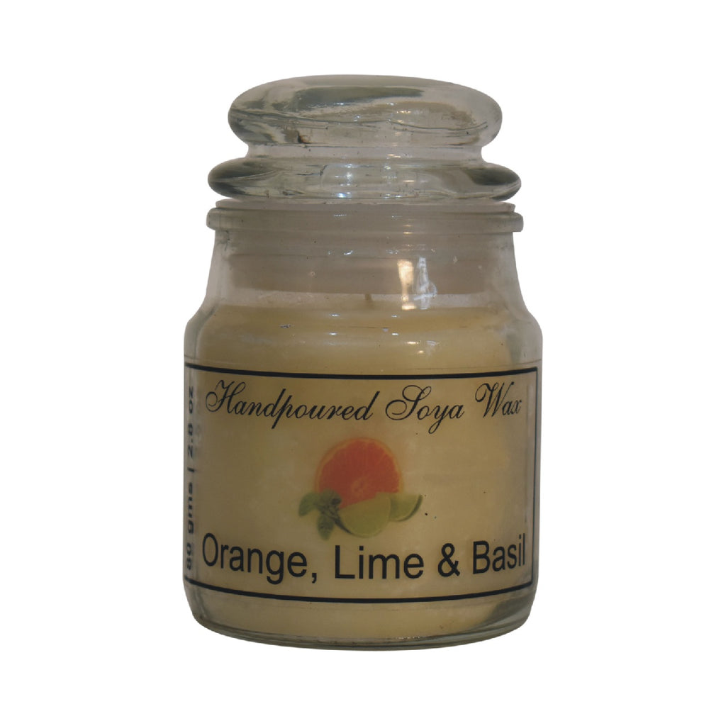 3 scented hourglass candles, include Lemon &amp; Pine, Honeysuckle &amp; Jasmine and Orange, Lime