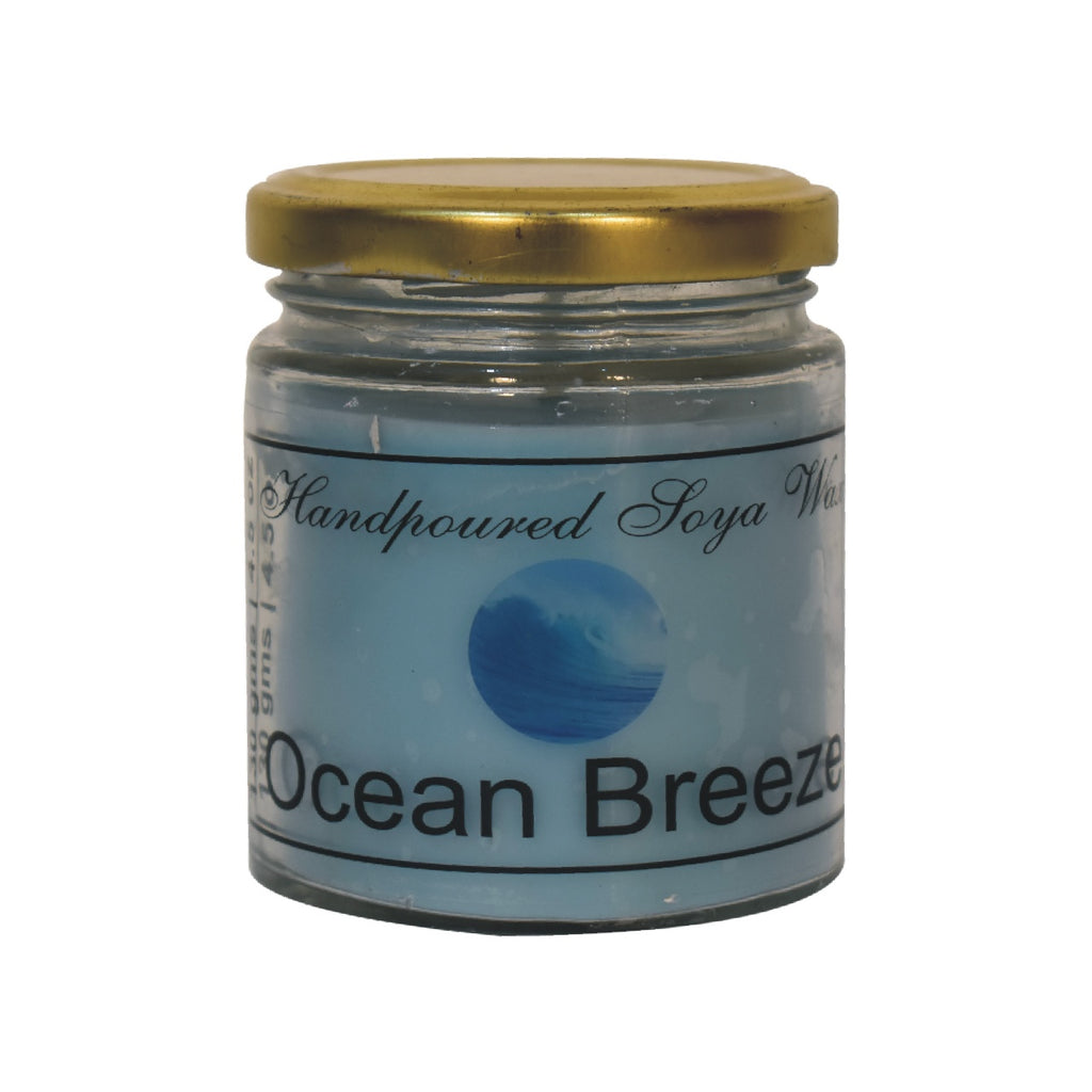 This set of 3 scented candles, includes Lemongrass, Citronella &amp; Summer Tides