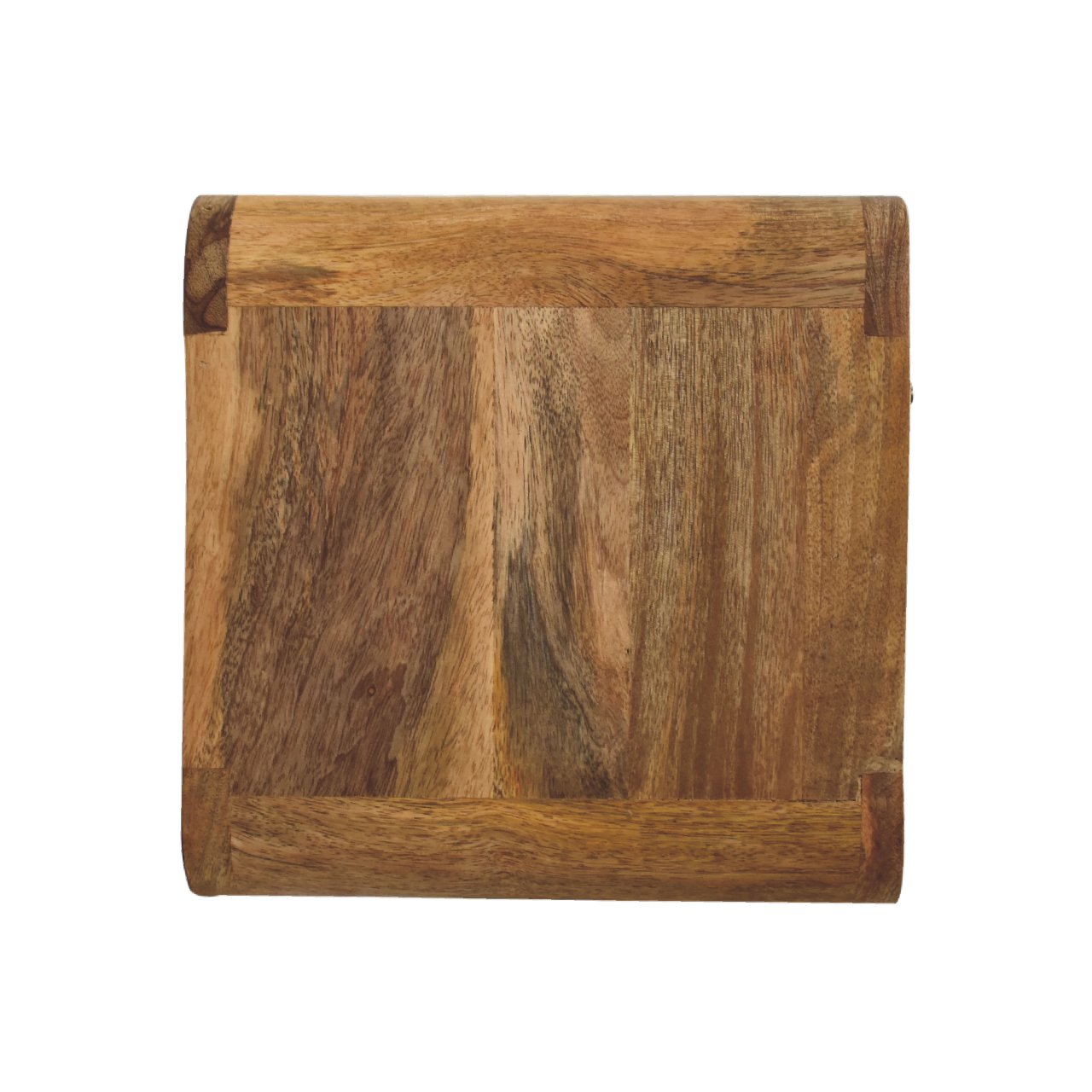 Wall mounted Bedside - Mini Curved Oak finish