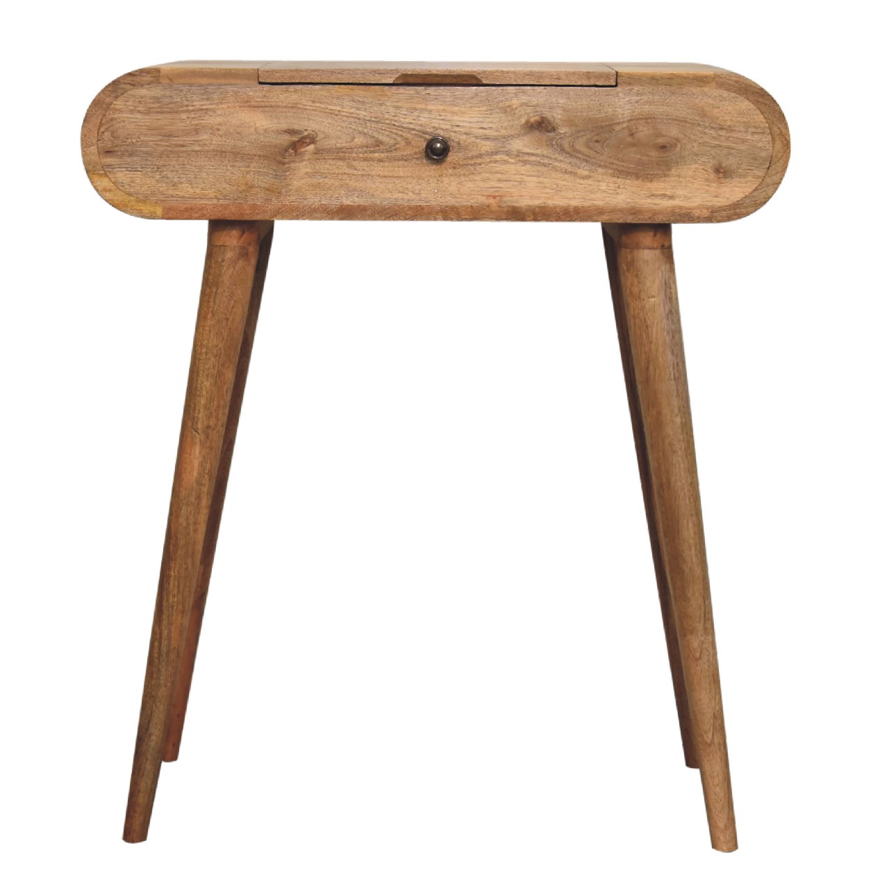 Oak-ish Dressing Table Round Mini