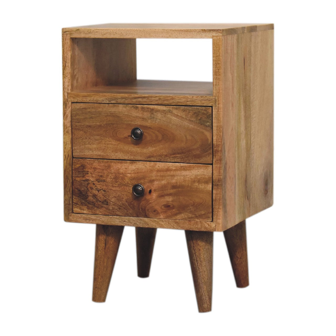 Mini Oak-ish Bedside Classic Open
