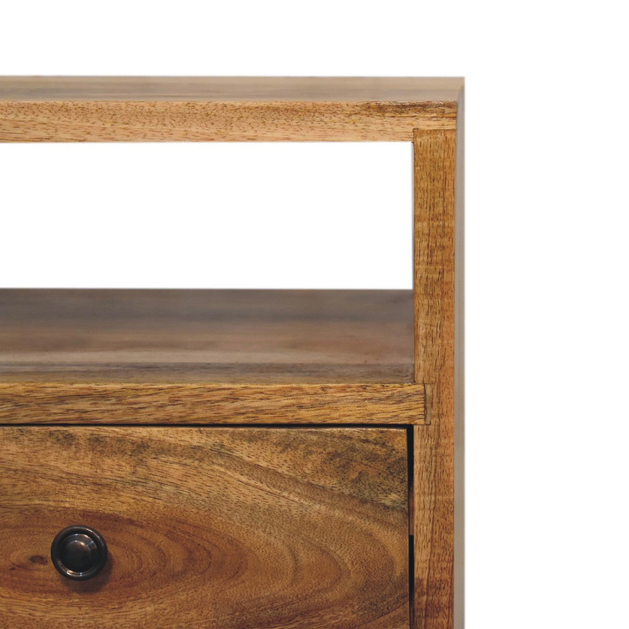Mini Oak-ish Bedside Classic Open