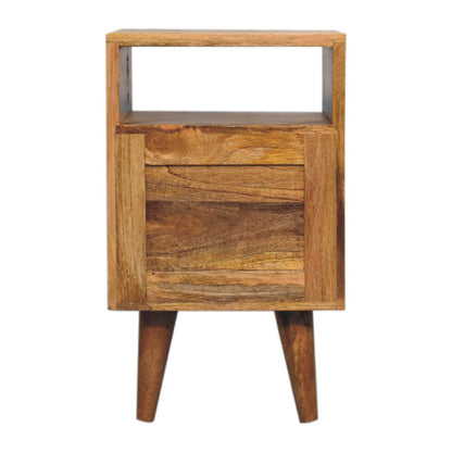 Mini Oak-ish Bedside Classic Open