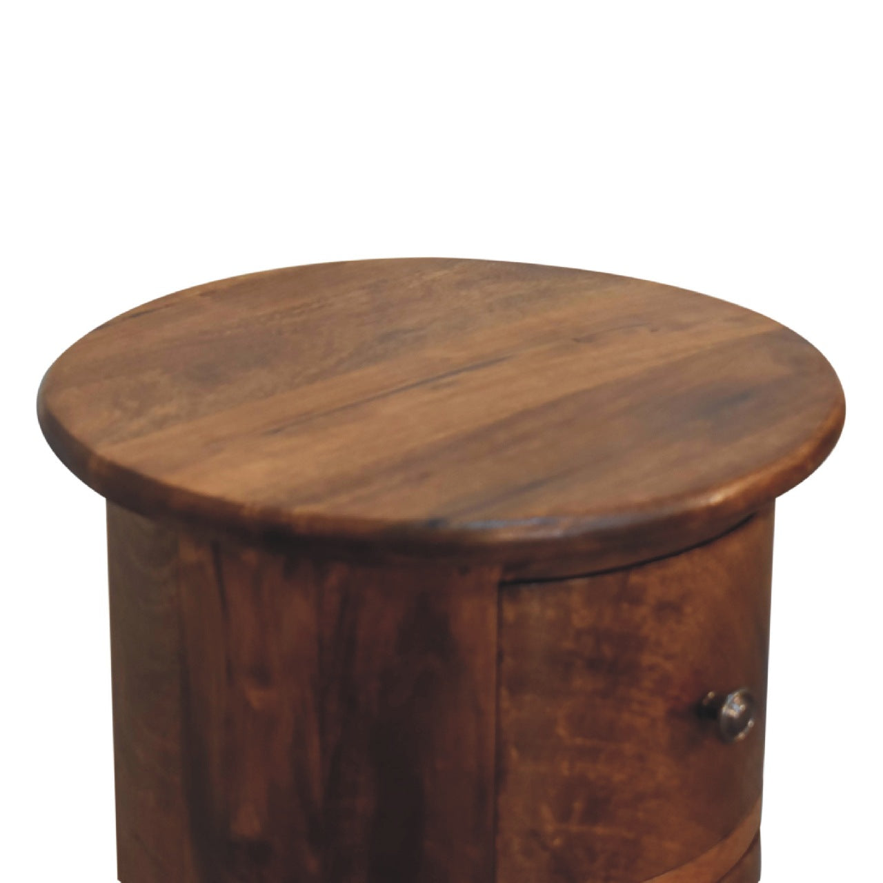 Chestnut Chest Bedside Drum Mini