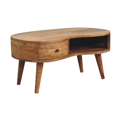 Oak-ish Coffee Table Wave