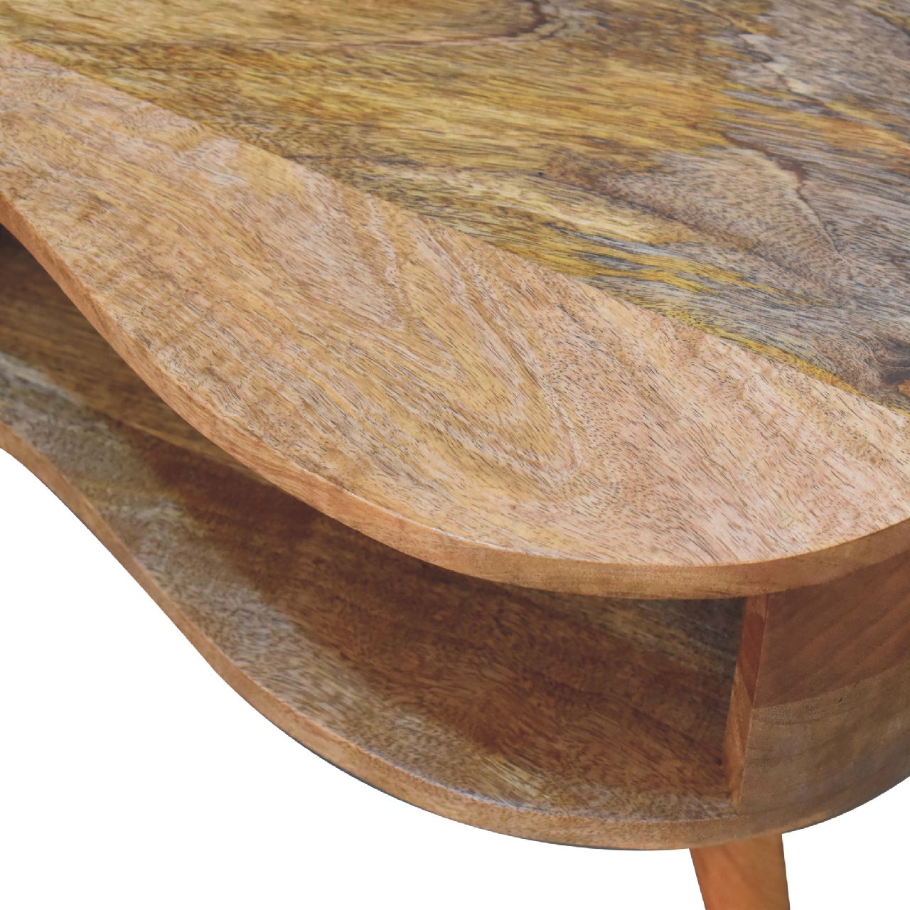 Oak-ish Coffee Table Wave