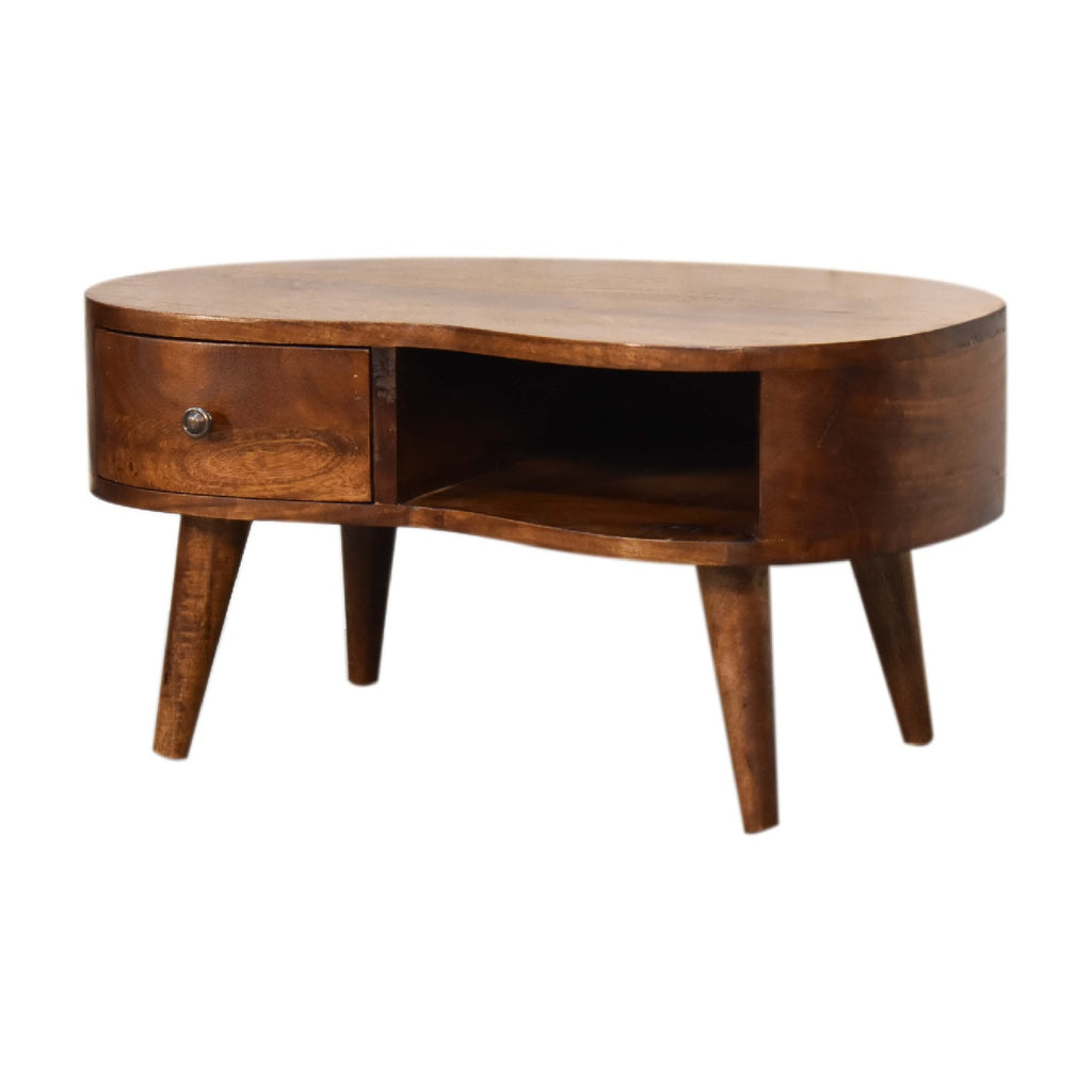 Coffee Table - Mini Chesnut Wave