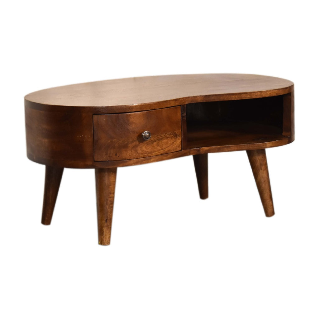 Coffee Table - Mini Chesnut Wave