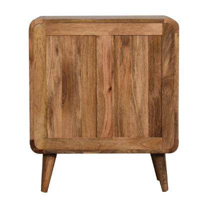 Oak-ish Chest of Drawers Mini Curved