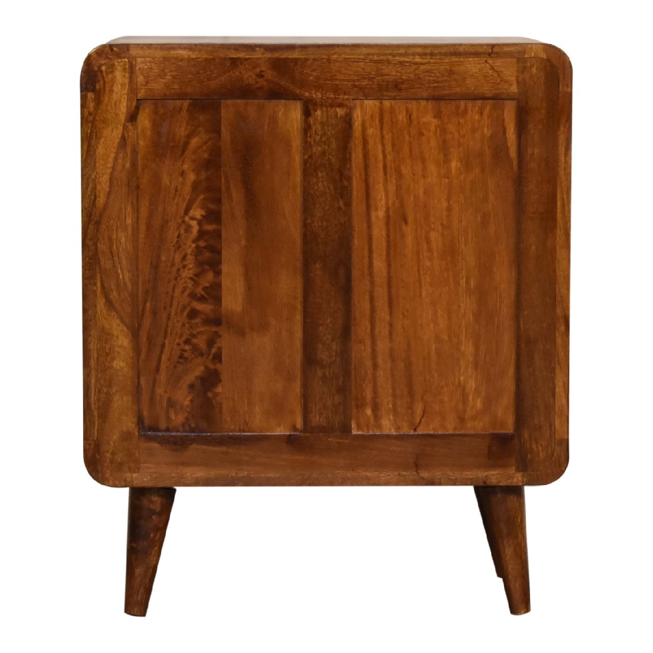 Chestnut Chest of Drawers - Mini Curved