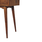 Chestnut Console Table - Large 3 Drawer