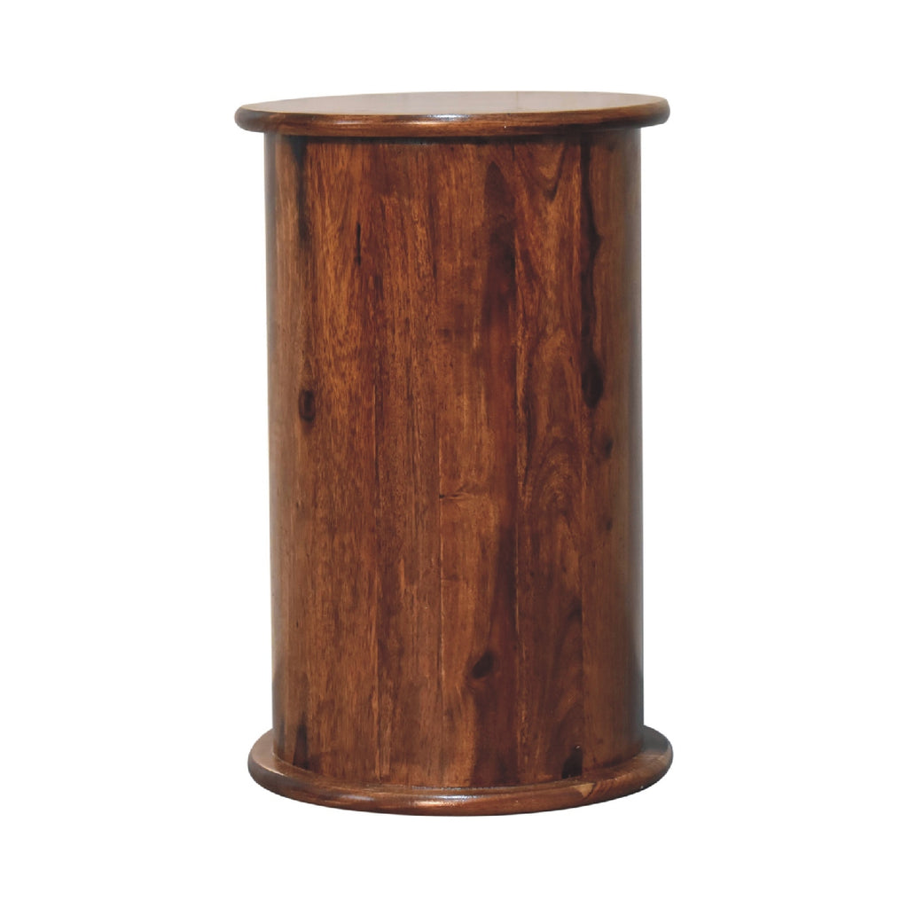 3 Drawer Chestnut Drum Sheesham