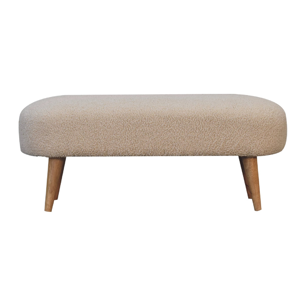 Hallway Bench Boucle