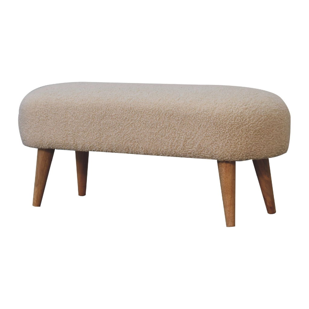 Hallway Bench Boucle
