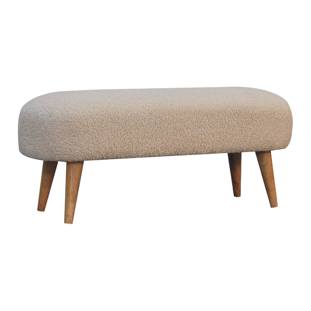 Hallway Bench Boucle