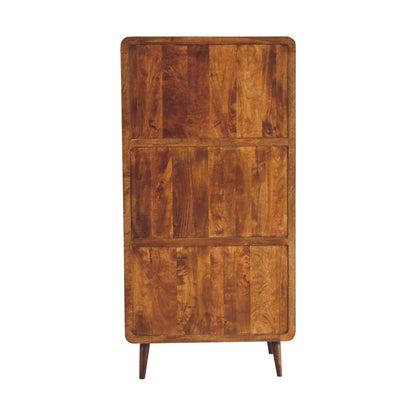 Chestnut Wardrobe - Curved