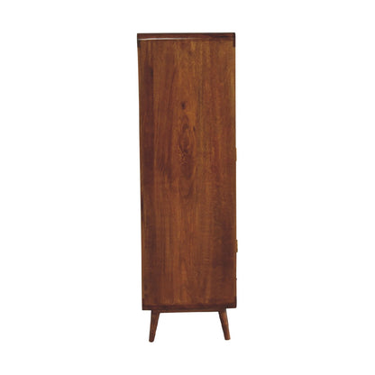 Chestnut Wardrobe - Curved