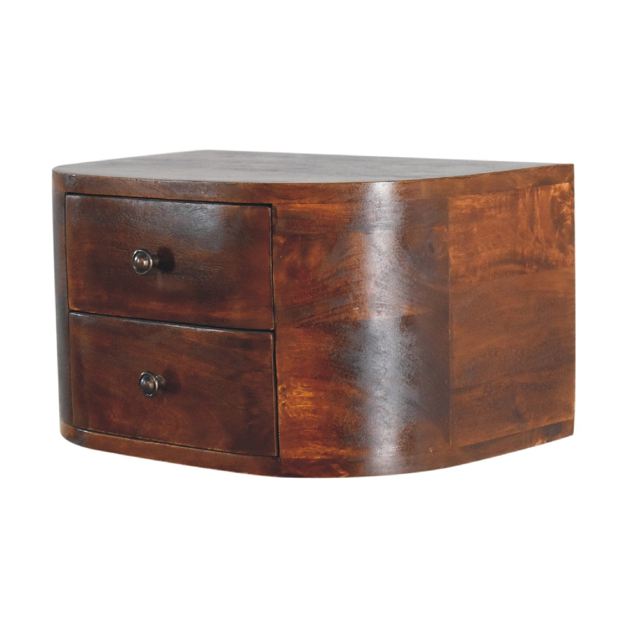 Floating Bedside Lunar 2 Drawer