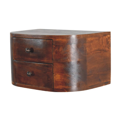 Floating Bedside Lunar 2 Drawer