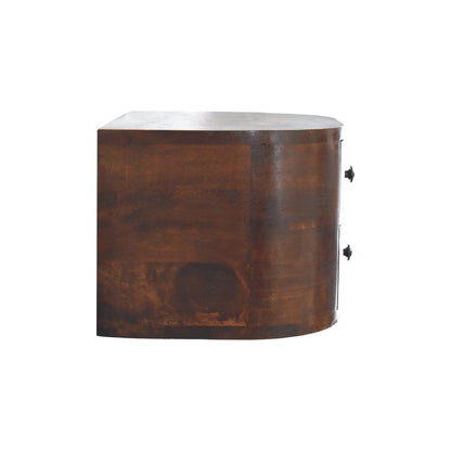 Floating Bedside Lunar 2 Drawer