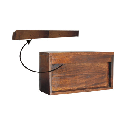 Floating Bedside Lunar 2 Drawer