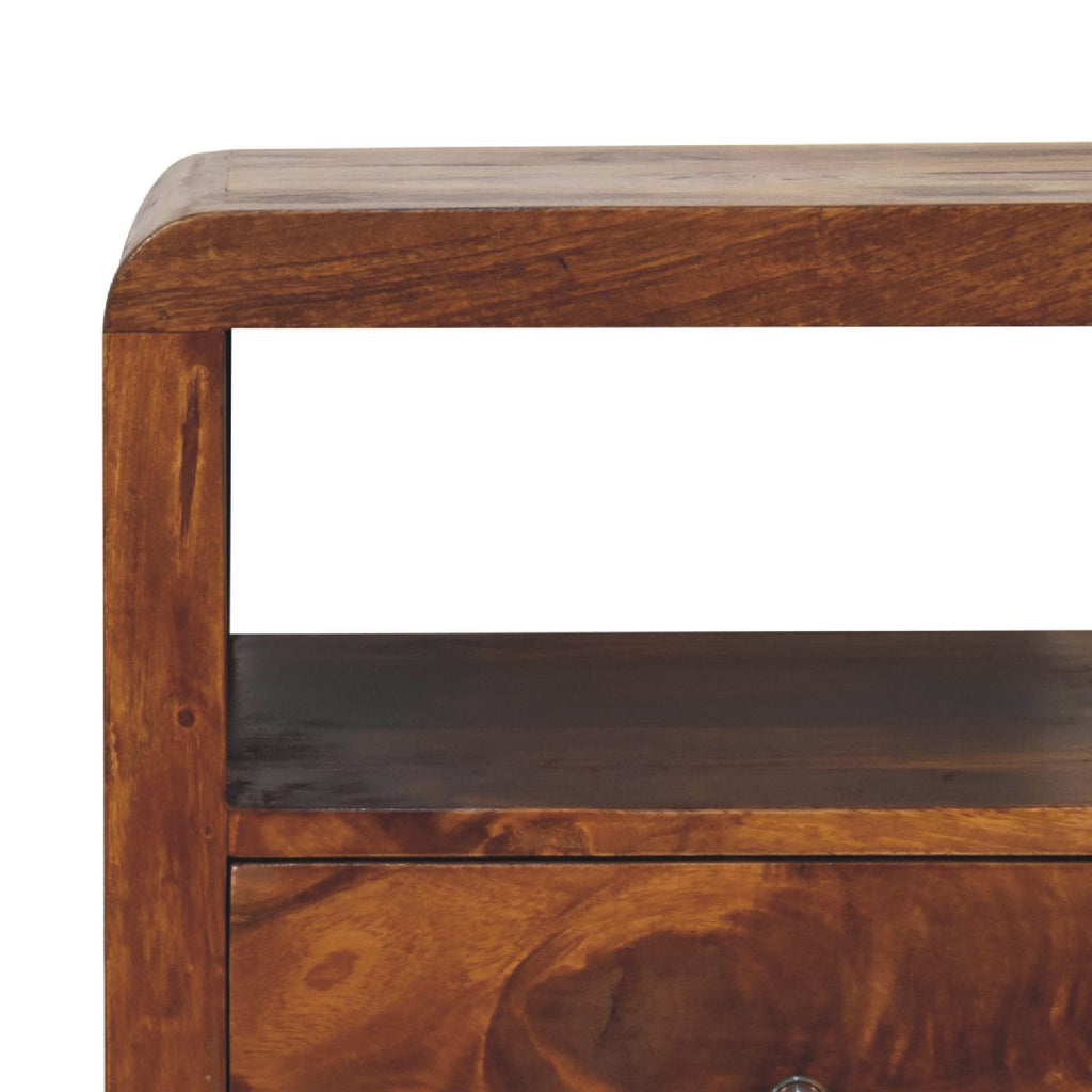 Bedside 2 Drawer - Aspen
