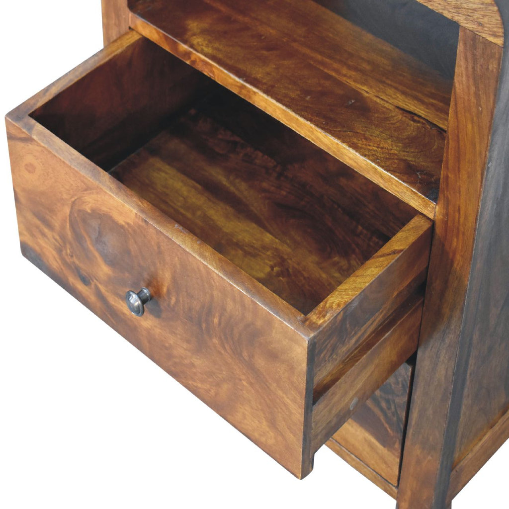 Bedside 2 Drawer - Aspen
