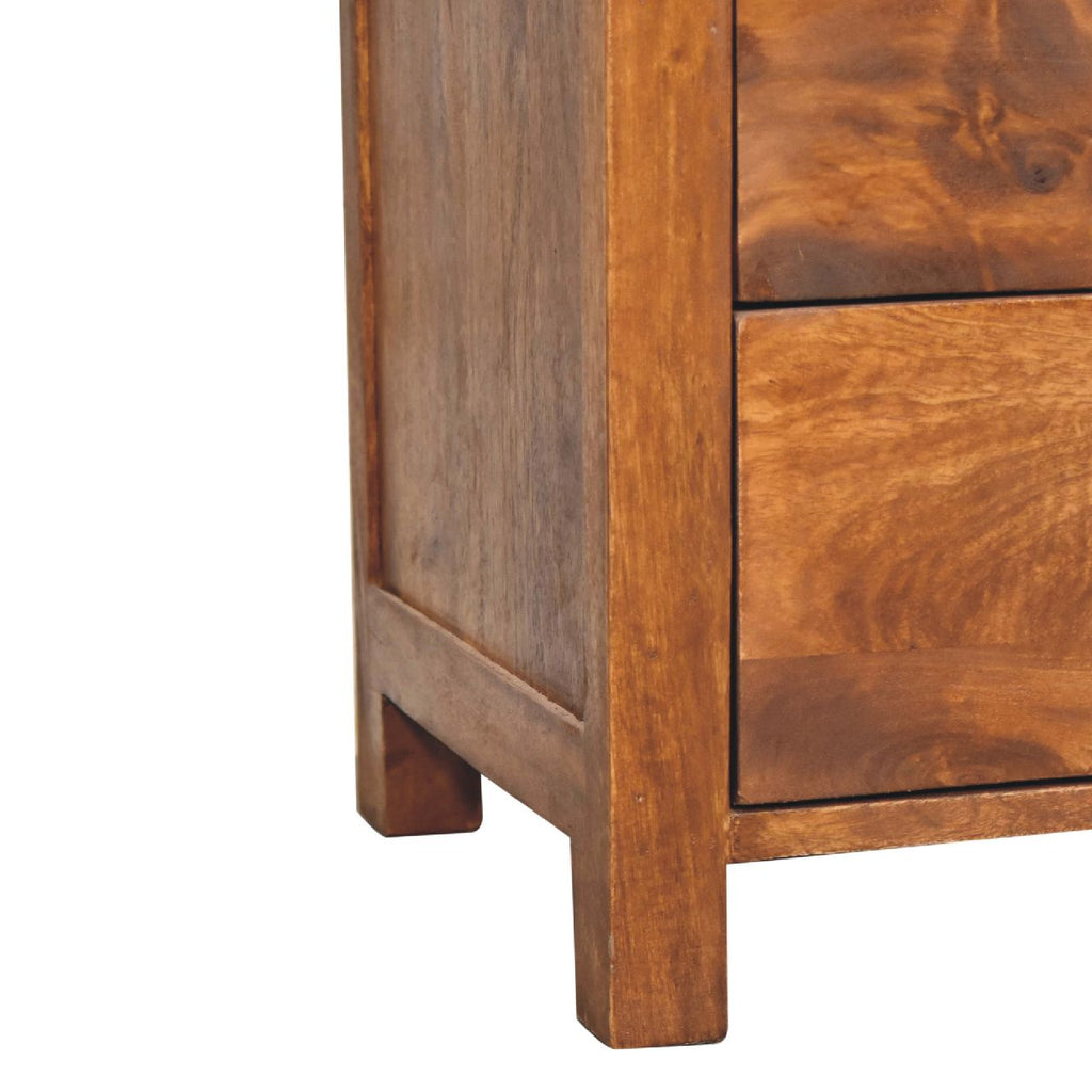 Bedside 2 Drawer - Aspen
