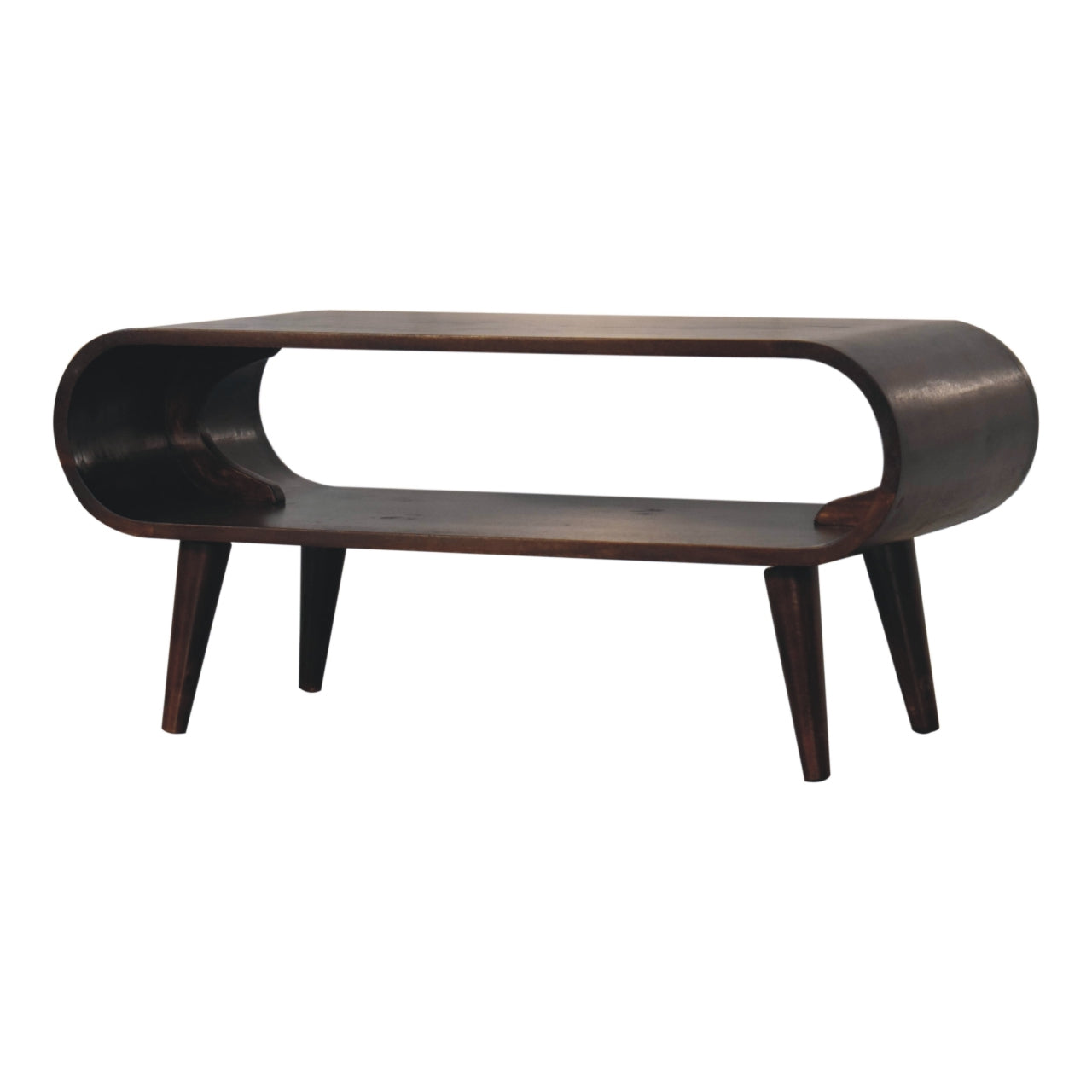 Walnut Coffee Table - Amaya Light