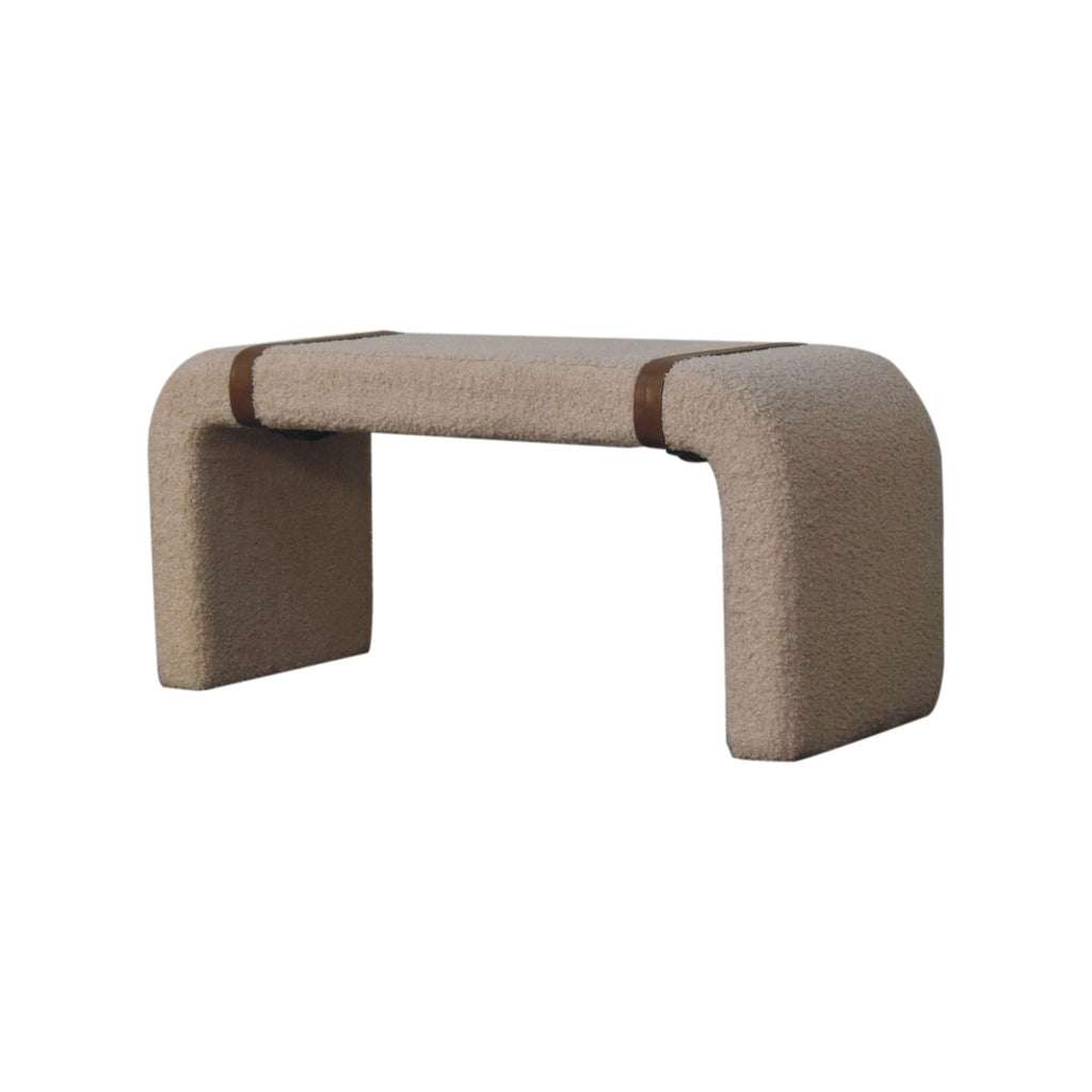 Leather Bench Boucle Strap