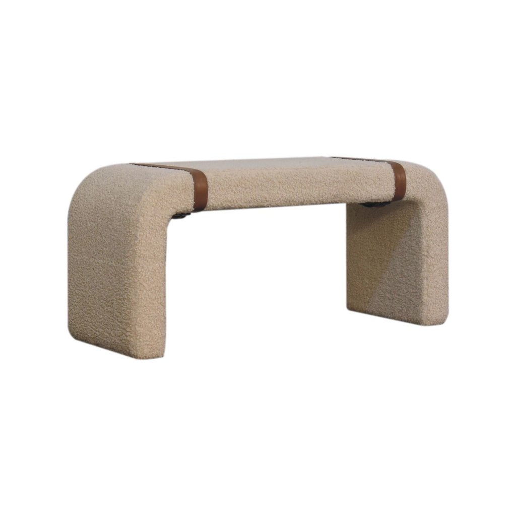 Leather Bench Boucle Strap