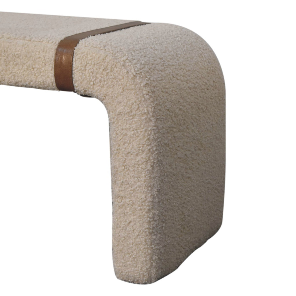Leather Bench Boucle Strap