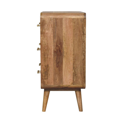Chest of Drawers - T-bar Ridged