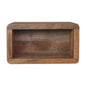 Wall Mounted Bedside Soba by Maple Manor solid wood bedside cabinet with ridged front panel