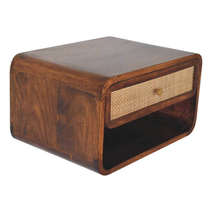 Chestnut Bedside Woven Wall Mounted