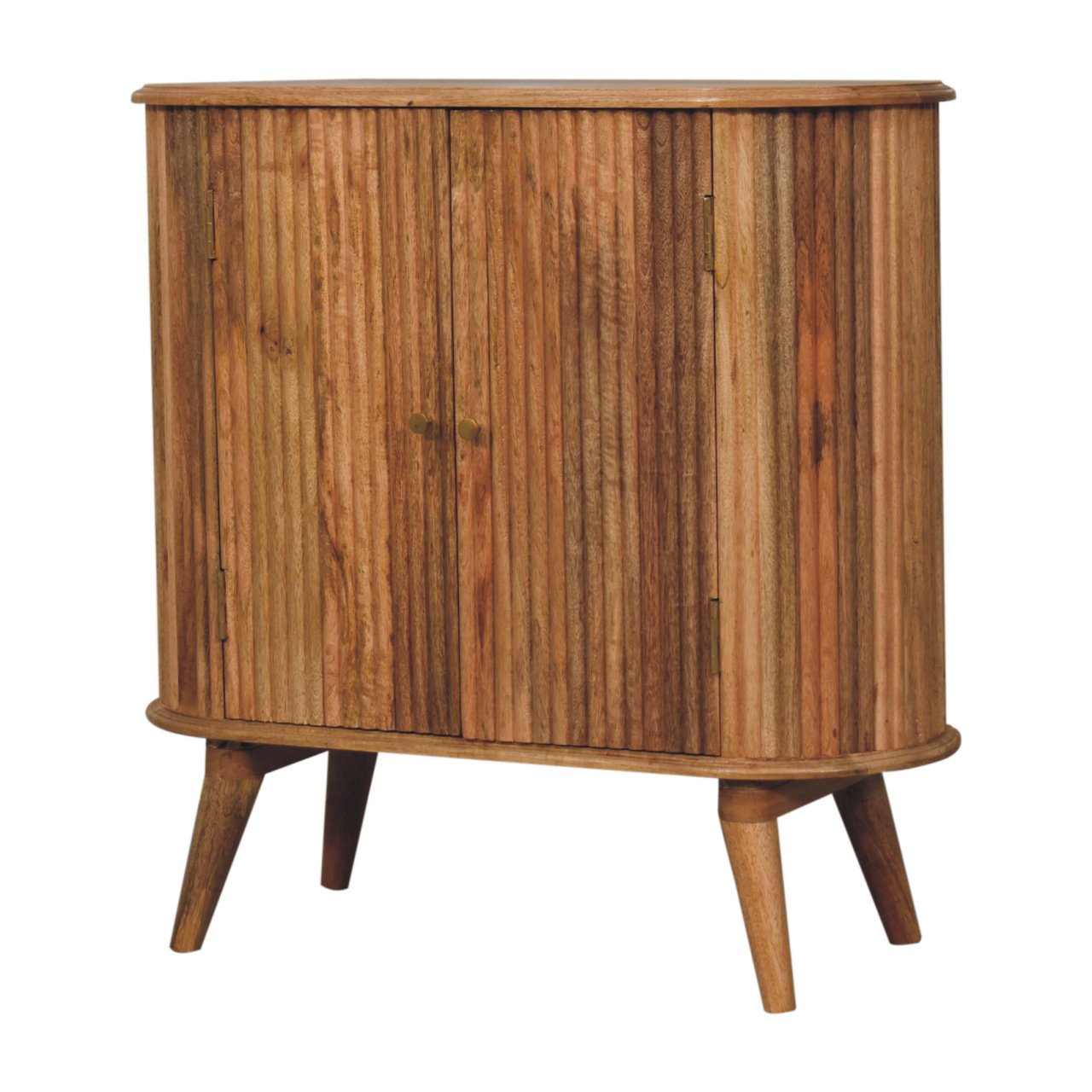 Cabinet Soba Nordic by Maple Manor storage cabinet in solid wood with Nordic panel doors