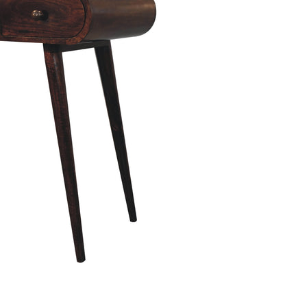 Walnut Dressing Table with Foldable Mirror California