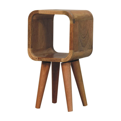 Oak-ish Bedside Extra Mini Minimalist