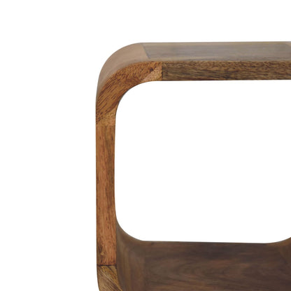 Oak-ish Bedside Extra Mini Minimalist