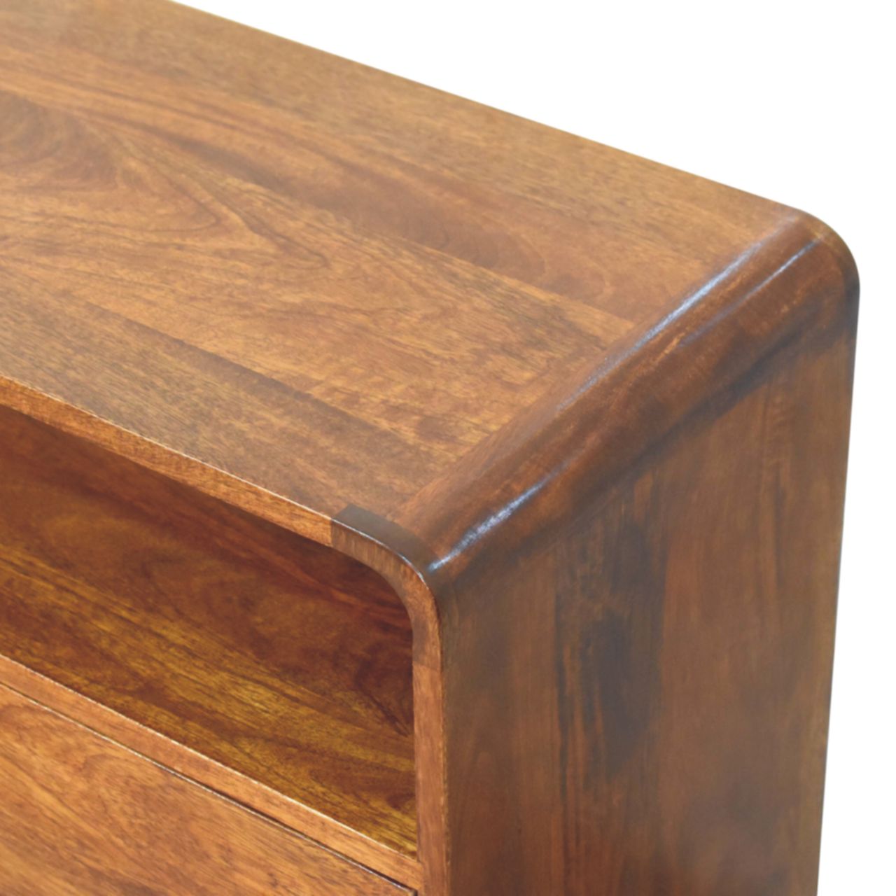 Chest of Drawers - Curved Nordic Charm